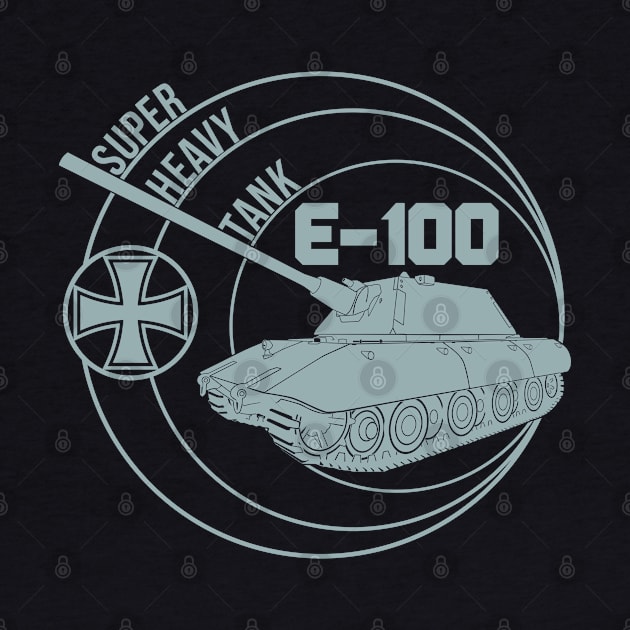 German E-100 tank by FAawRay